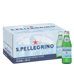 S.Pellegrino | Sparkling Mineral Water GLASS 24X250ML