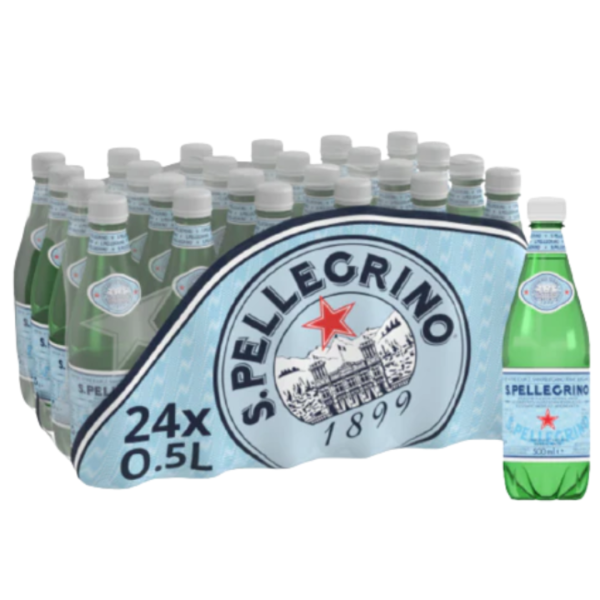 S.Pellegrino | Sparkling Mineral Water PET 24X500ML