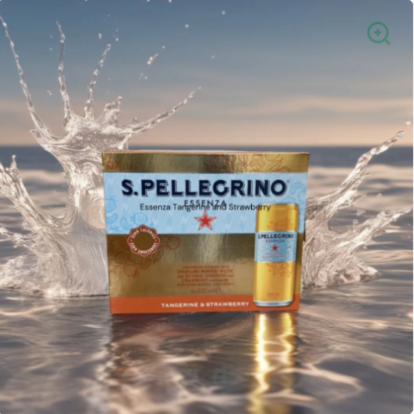 S.Pellegrino | Essenza Tangerine & Wild Strawberry 330ML